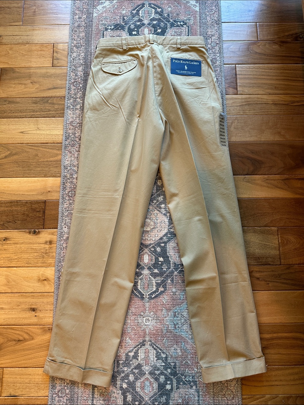 NWT Polo Ralph Lauren The Hammond Pant Sz 34x34 - Picture 3 of 4